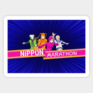 Nippon Marathon: MAIN CHARACTER ART Sticker